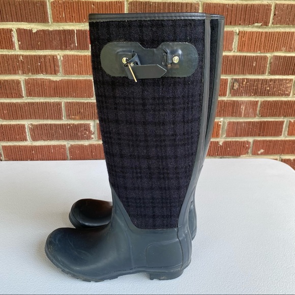 Hunter Allayna Rain Wool Boots - Picture 7 of 12